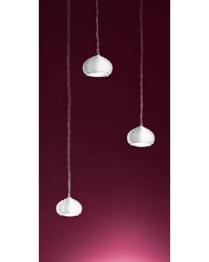 LED aluminium pendant lamp BARRALED X4 UFO Ufo Collection By Album design Pepe Tanzi