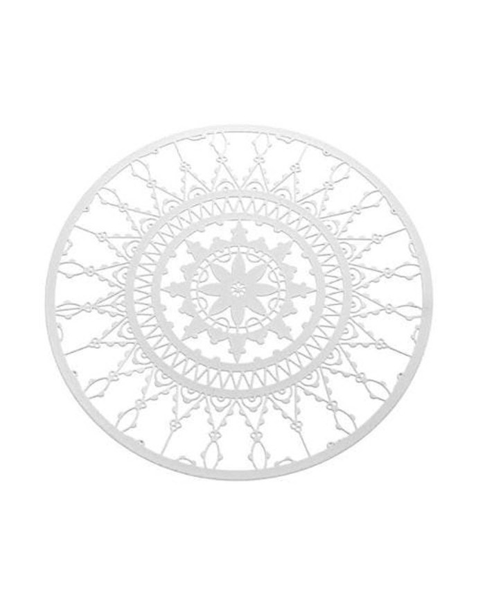 Italic Lace Round Coaster