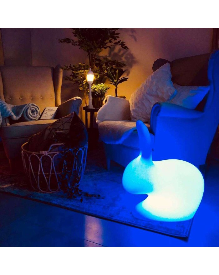 Rabbit Lamp With Rechargeable LED