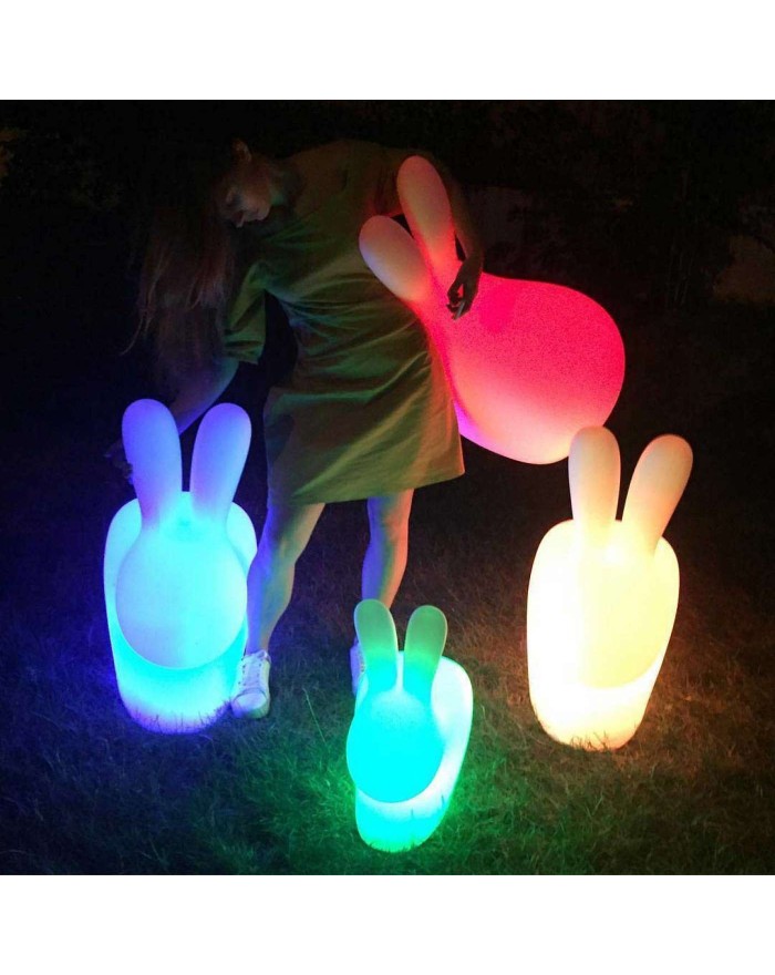 Rabbit Lamp With Rechargeable LED