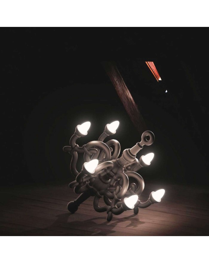 Fallen Chandelier Lampada Da Terra A LED