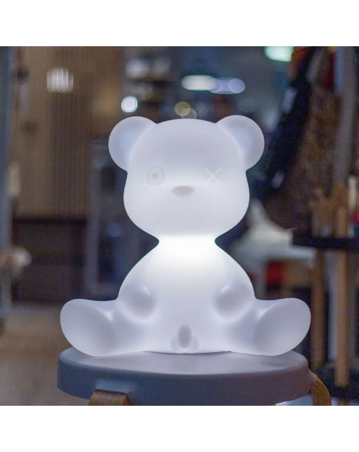 Teddy Boy Lamp With Rechargeable LED