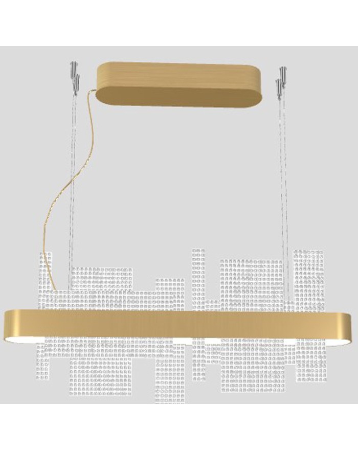 Ribbon S70 Linear Suspension Lamp