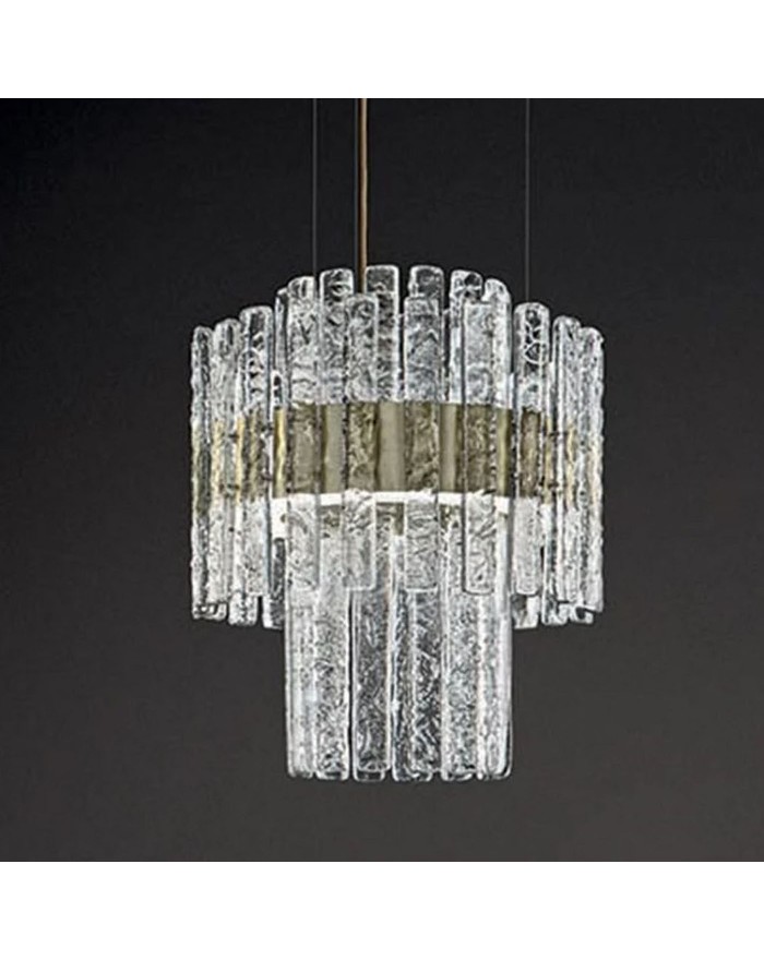 Vegas S RD40 DB Double Round Suspension Lamp