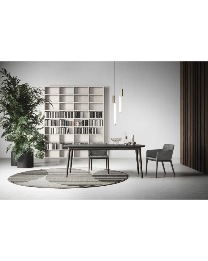 Rectangular dining table HANAMI Details Collection By Novamobili design Matteo Zorzenoni