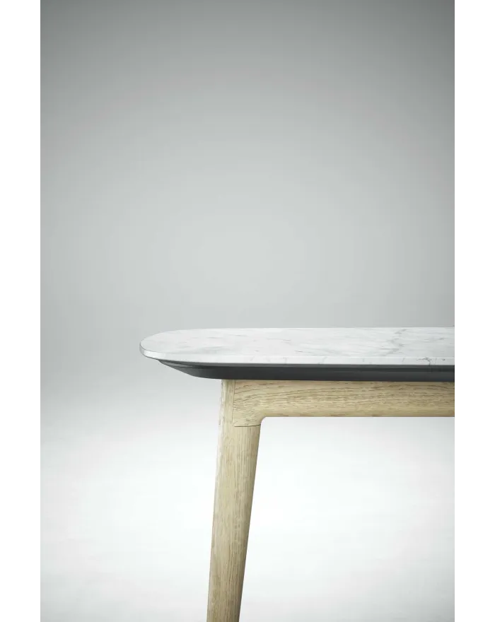 Rectangular dining table HANAMI Details Collection By Novamobili design Matteo Zorzenoni