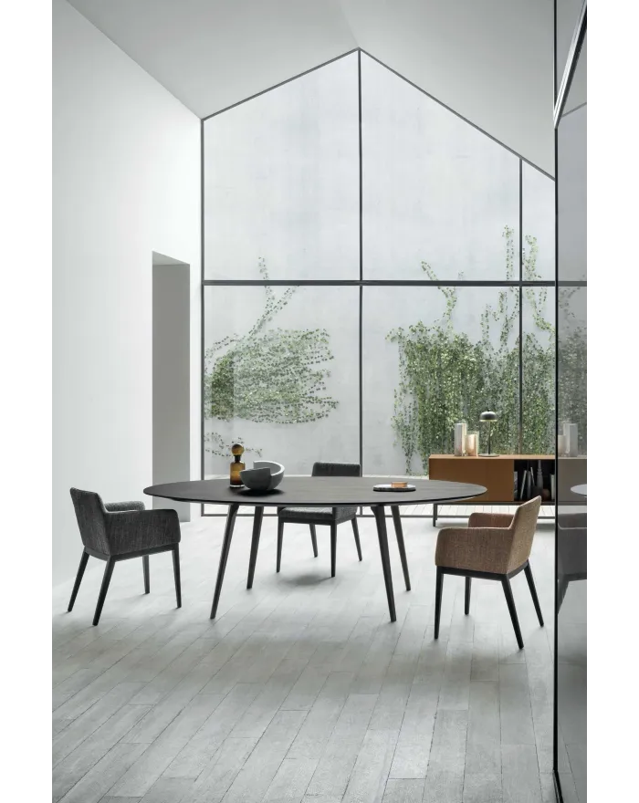 ARGOS | Oval table Details Collection By Novamobili design Edoardo Gherardi