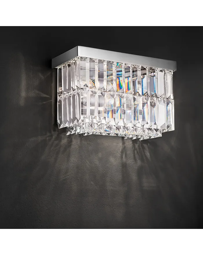 Impero & Deco VE 760/A2 Rectangular Wall Lamp