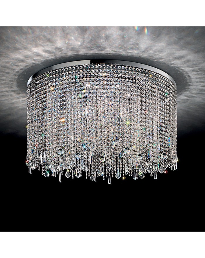 Impero & Deco VE 811/RD Round Ceiling Lamp