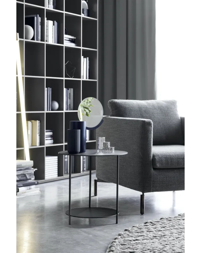 Metal coffee table CIRCLE Details Collection By Novamobili design Edoardo Gherardi