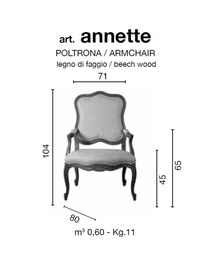 Annette - Armchair