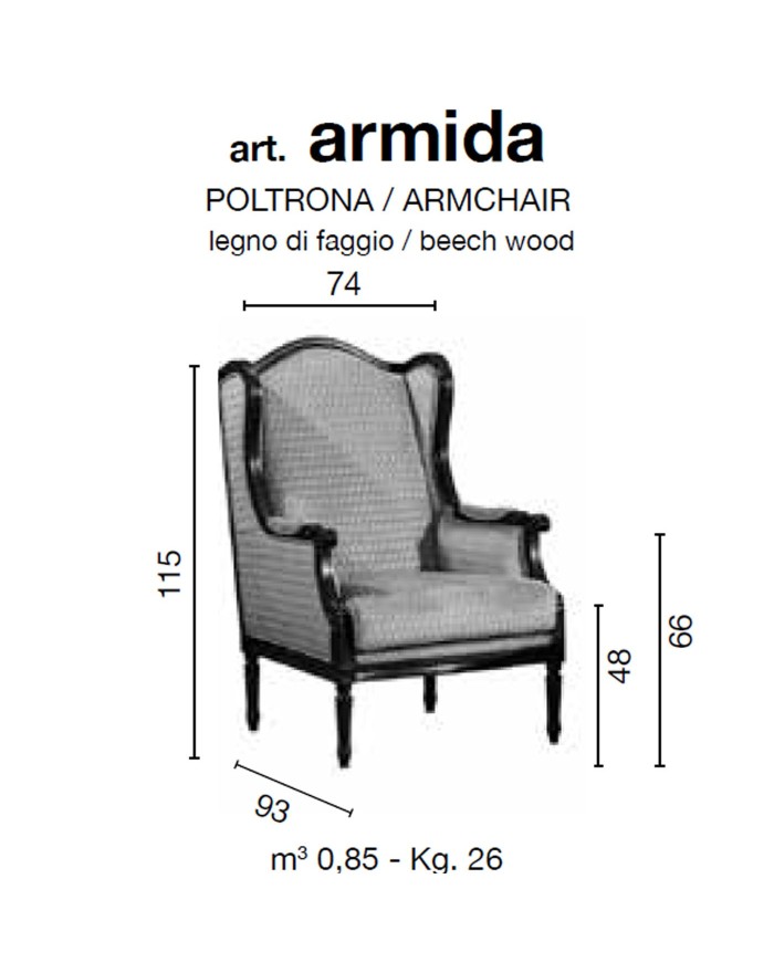 Armida - Armchair