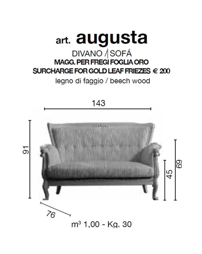 Augusta - Sofa