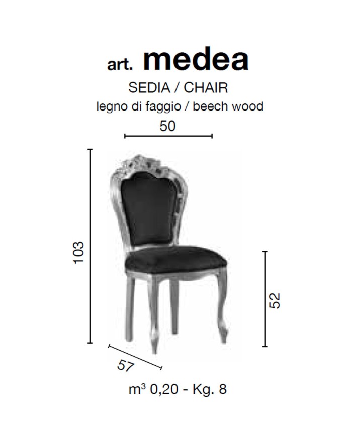 Medea - Sedia