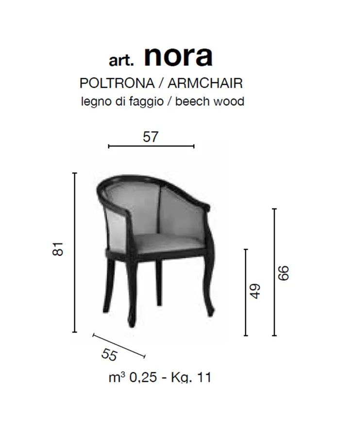 Nora - Poltrona