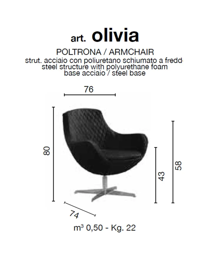 Olivia - Armchair