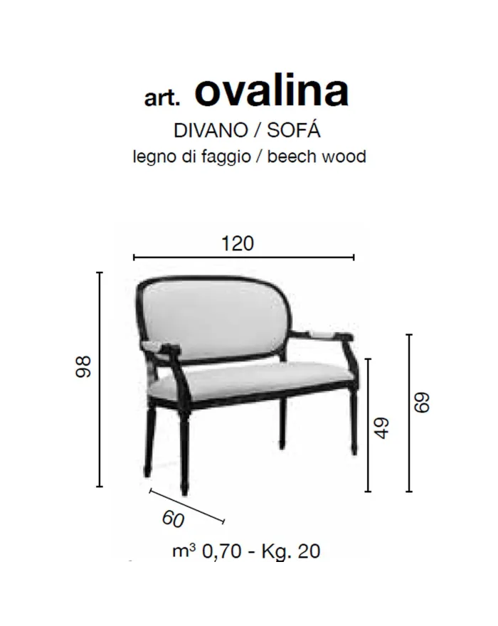Ovalina - Sofa