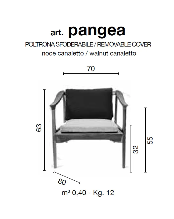 Pangea - Poltrona