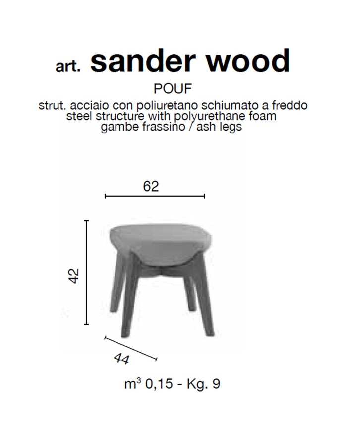 Sander Wood - Pouf
