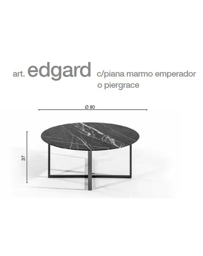 Edgard - Tavolino in Marmo