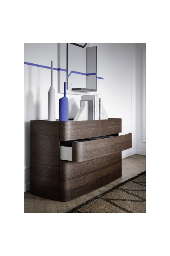 NORMAN | Bedside table Norman Collection By Novamobili
