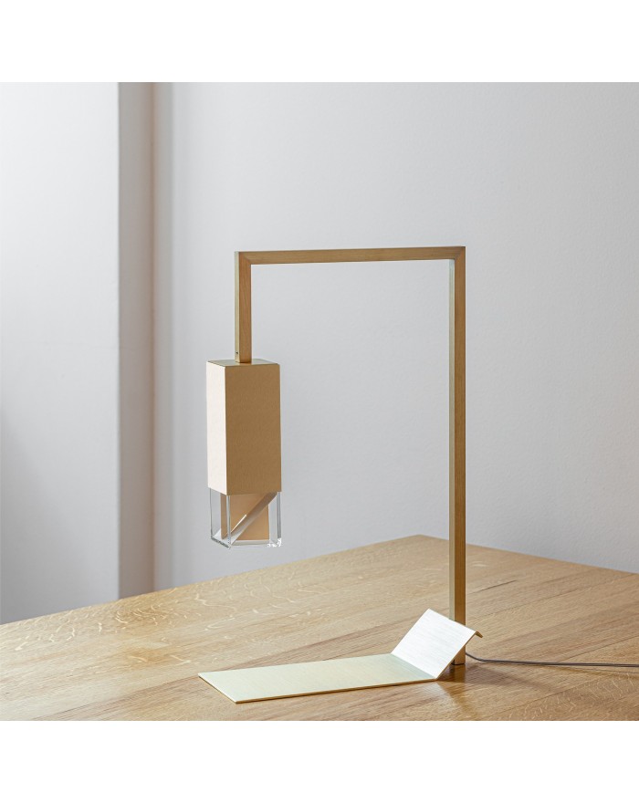 Lamp/Two Brass - Table Light