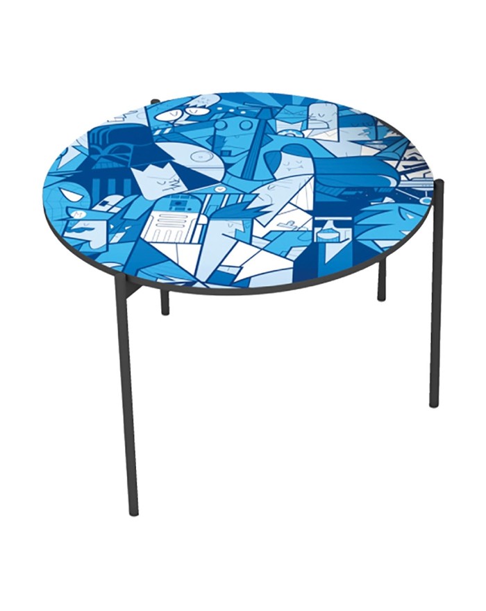 Pictoom Coffee Table 60 With Melting Pop Digital Print