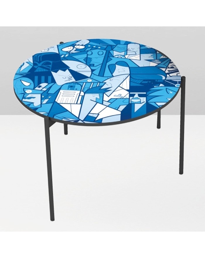 Pictoom Coffee Table 60 With Melting Pop Digital Print