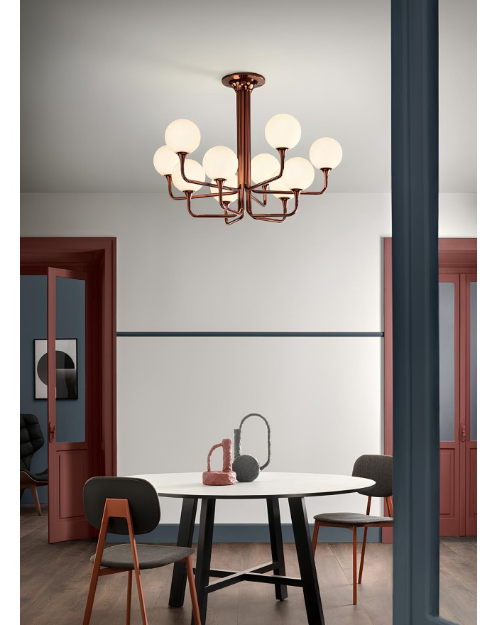 Tee PL 5+5 RD 120 - Ceiling Lamp