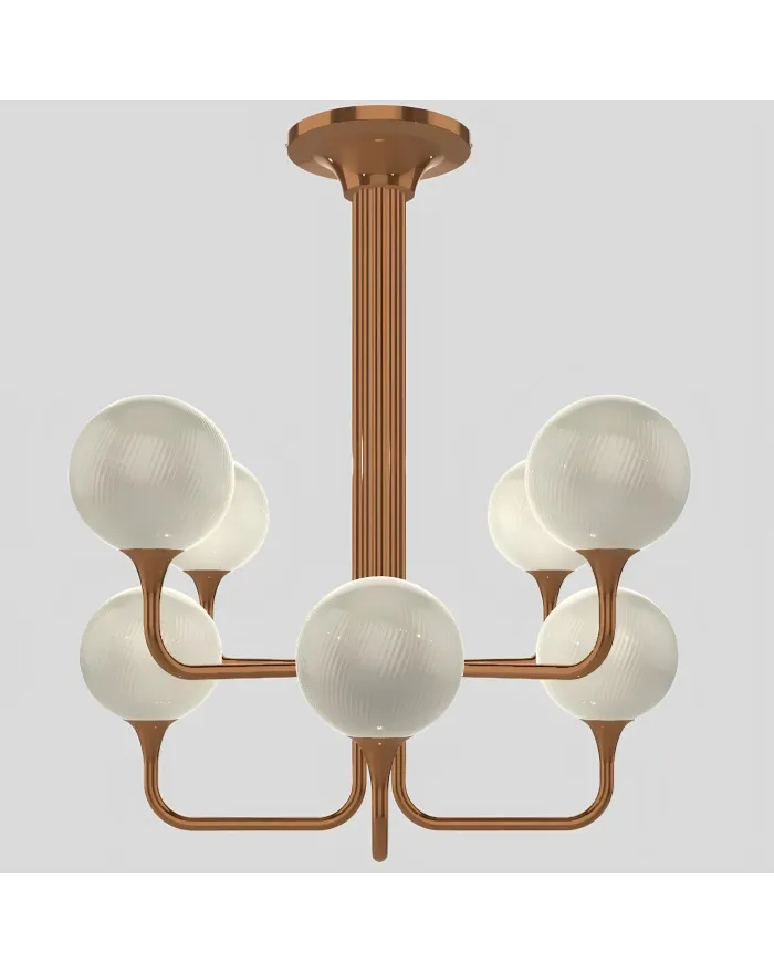 Tee PL 4+4 RD 100 - Ceiling Lamp