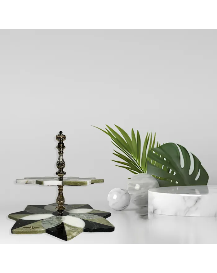 BLOSSOM COLLECTION - INLAYS CAKESTAND
