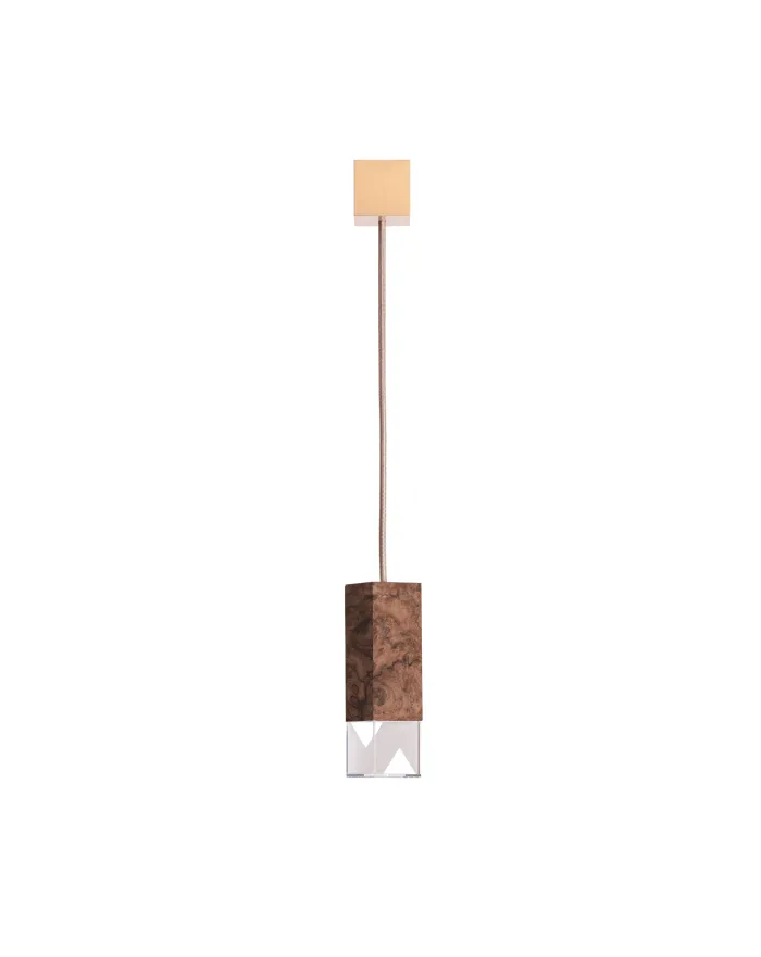 Lamp/One Wood REVAMP 02 - Lampada a Sospensione