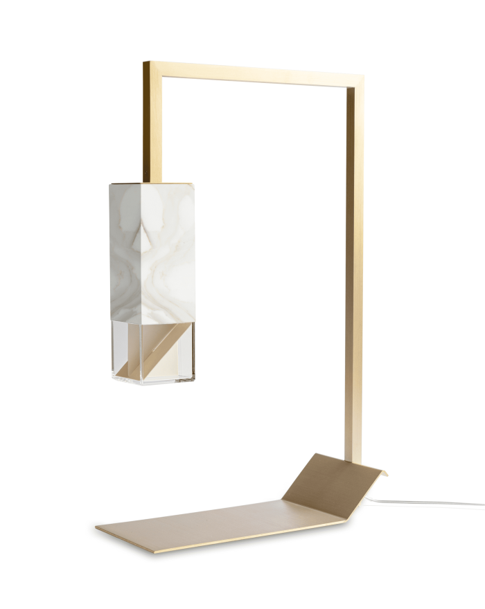 Lamp/Two Marble - Table Light